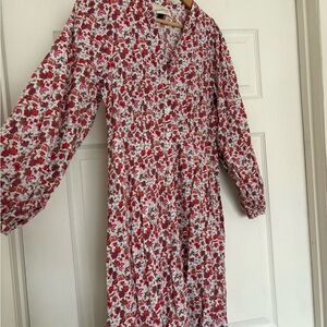 Floral Long Sleeve Dress Universal Thread